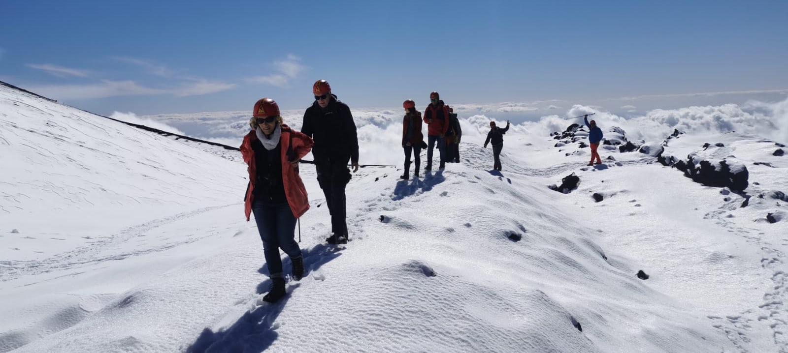 Etna escursione sulla neve ottobre 2021